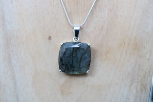 Labradorite Pendant 925 Sterling Silver - Image 3