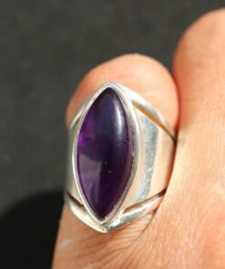 Amethyst Ring | 925 Sterling Silver