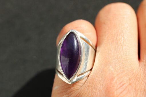 Amethyst Ring | 925 Sterling Silver