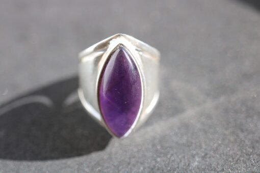 Amethyst Ring | 925 Sterling Silver - Image 2