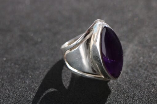 Amethyst Ring | 925 Sterling Silver - Image 5