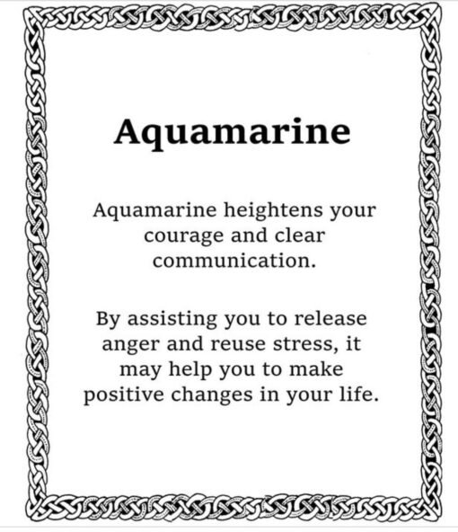 Aquamarine Ring | 925 Sterling Silver - Image 8