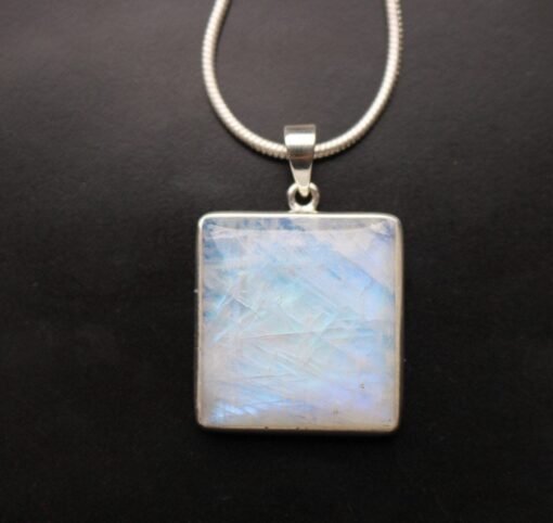 Moonstone Pendant 925 Sterling Silver - Image 5