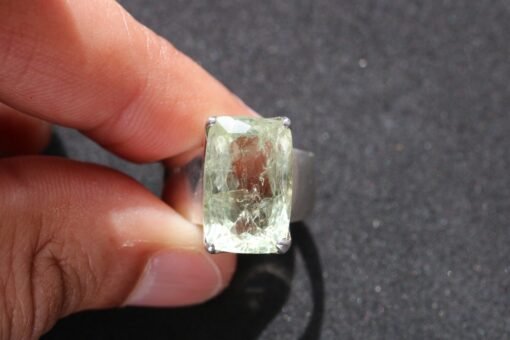 Aquamarine Ring | 925 Sterling Silver - Image 3