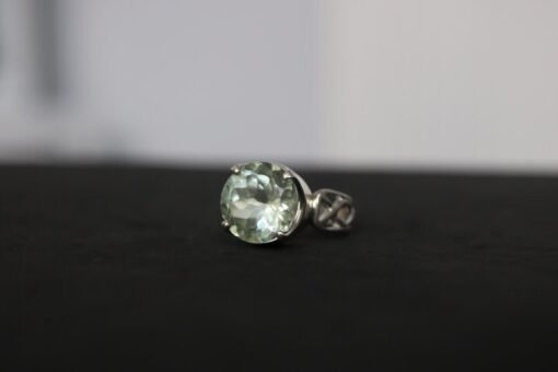 Prasiolite | Green Amethyst Ring | 925 Sterling Silver - Image 9