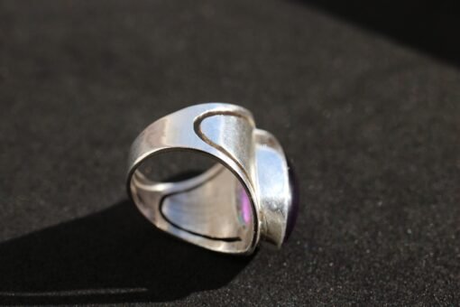 Amethyst Ring | 925 Sterling Silver - Image 4