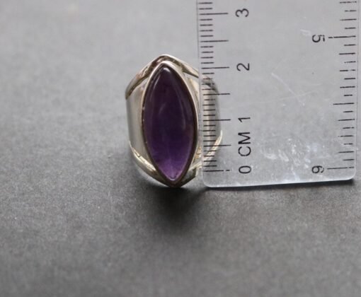 Amethyst Ring | 925 Sterling Silver - Image 6