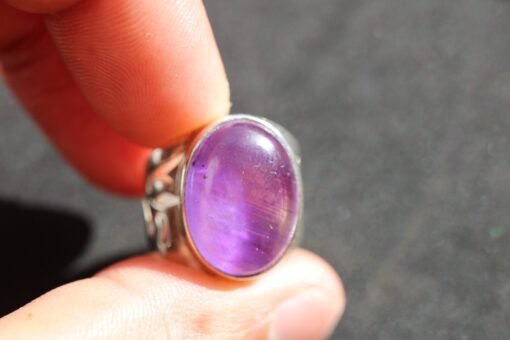 Amethyst Ring | 925 Sterling Silver - Image 3