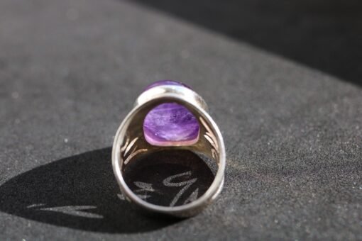 Amethyst Ring | 925 Sterling Silver - Image 6