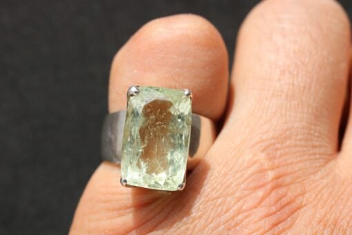 Aquamarine Ring | 925 Sterling Silver - Image 2