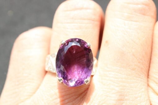 Amethyst Ring | Sterling Silver - Image 5