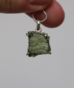 Moldavite Pendant | 925 Sterling Silver
