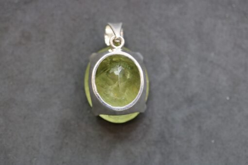 Lemon Quartz Pendant | 925 Sterling Silver - Image 5