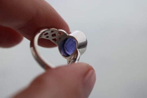 Tanzanite Ring | 925 Sterling Silver - Image 5