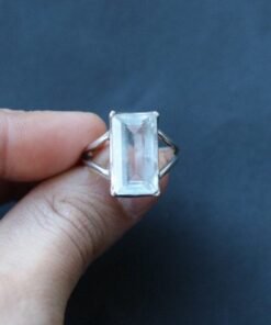 Aquamarine Ring | 925 Sterling Silver