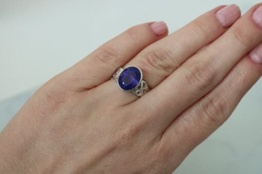 Tanzanite Ring | 925 Sterling Silver - Image 6