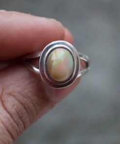 Ethiopian Opal Ring | 925 Sterling Silver