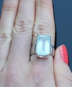 Aquamarine Ring | 925 Sterling Silver