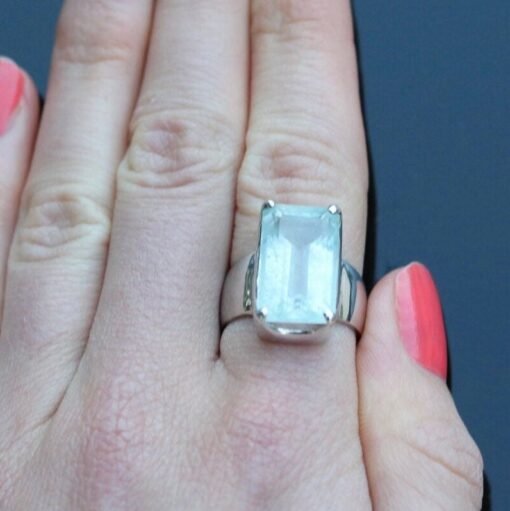 Aquamarine Ring | 925 Sterling Silver