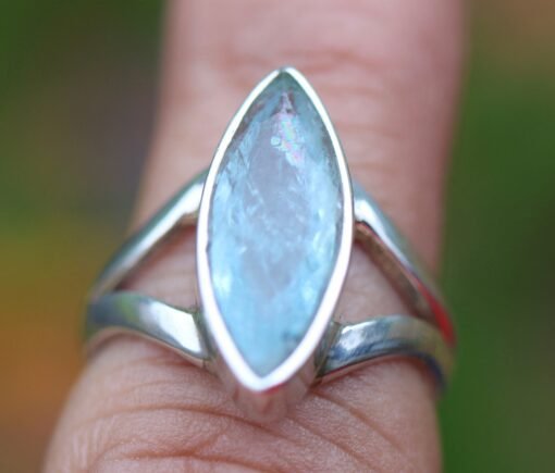 Aquamarine Ring | 925 Sterling Silver