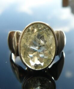 Aquamarine Ring | 925 Sterling Silver