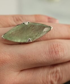 Aquamarine Ring | 925 Sterling Silver