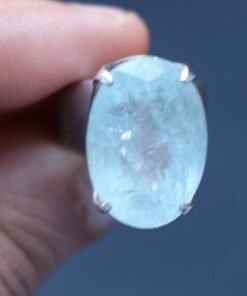 Aquamarine Ring | 925 Sterling Silver