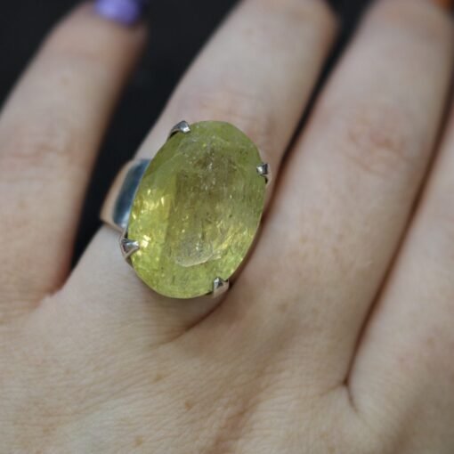 Aquamarine Ring | 925 Sterling Silver - Image 9