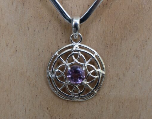 Amethyst Pendant | 925 Sterling Silver - Image 3