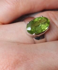 Peridot Ring | 925 Sterling Silver