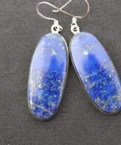 Lapis Lazuli  925 Sterling Silver Earrings