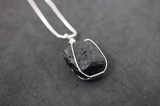 Sterling Silver Pendant with Amethyst and a Scottish Thistle - Image 4