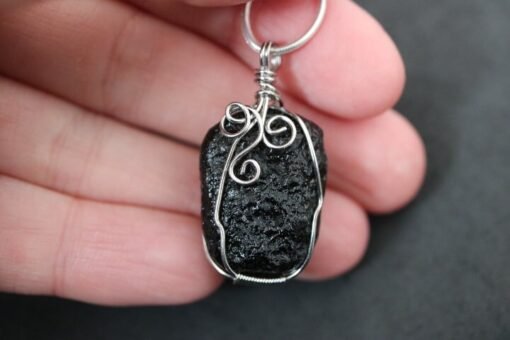 Sterling Silver Pendant with Amethyst and a Scottish Thistle - Image 6