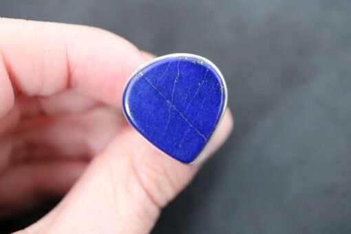 Lapis Lazuli Ring | 925 Sterling Silver - Image 8