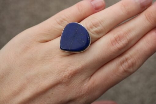 Lapis Lazuli Ring | 925 Sterling Silver - Image 2