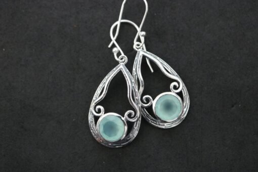 Aquamarine  Earrings | 925 Sterling Silver