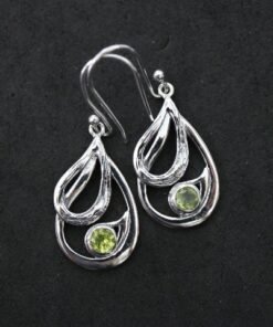 Peridot  Earrings | 925 Sterling Silver