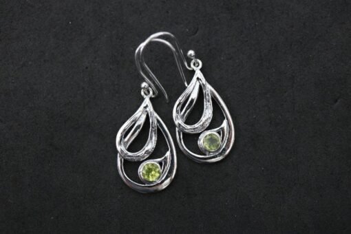 Peridot  Earrings | 925 Sterling Silver
