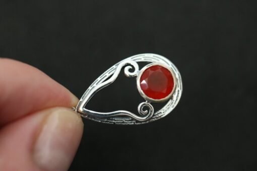 Carnelian Earrings | 925 Sterling Silver - Image 4