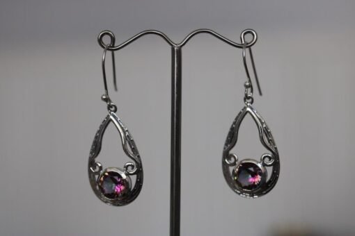 Mystic Topaz  Earrings | 925 Sterling Silver - Image 5