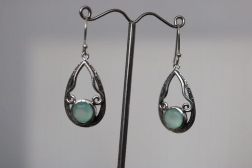 Aquamarine  Earrings | 925 Sterling Silver - Image 6