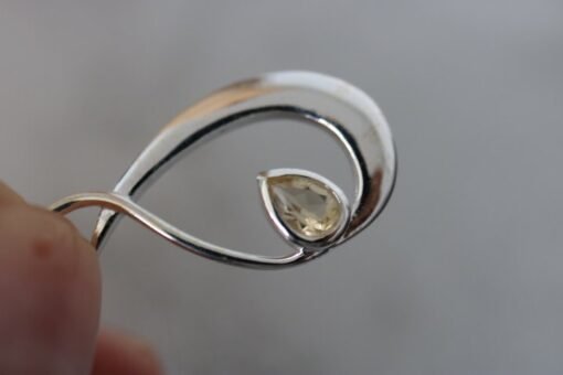 Yellow Topaz  Earrings | 925 Sterling Silver - Image 3