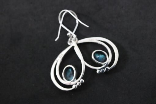 Labradorite  Earrings | 925 Sterling Silver - Image 7