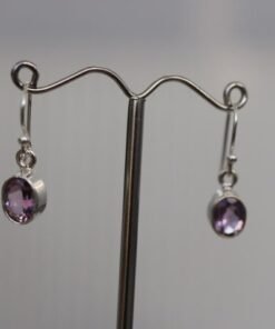 Amethyst Earrings | 925 Sterling Silver