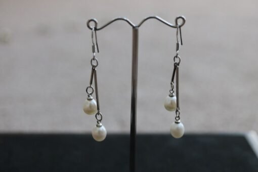 Pearl Earrings | 925 Sterling Silve - Image 3