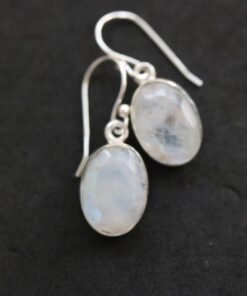 Moonstone Earrings | 925 Sterling Silver