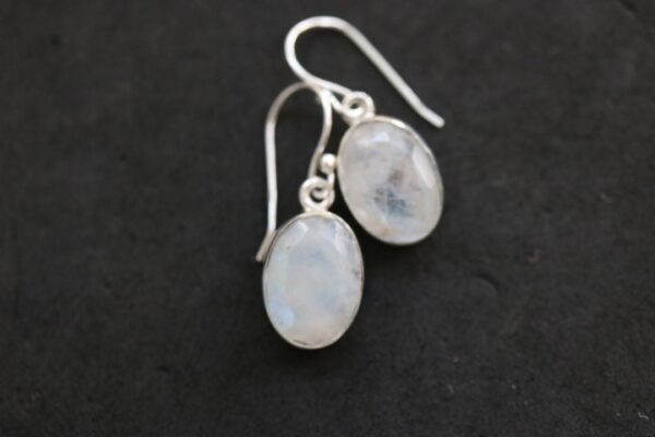 Moonstone Earrings | 925 Sterling Silver