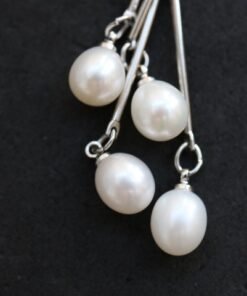 Pearl Earrings | 925 Sterling Silve