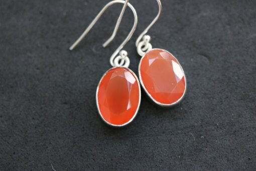 Carnelian Earrings | 925 Sterling Silver - Image 6