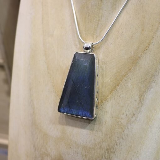 Labradorite 925 Sterling Silver Pendant - Image 7